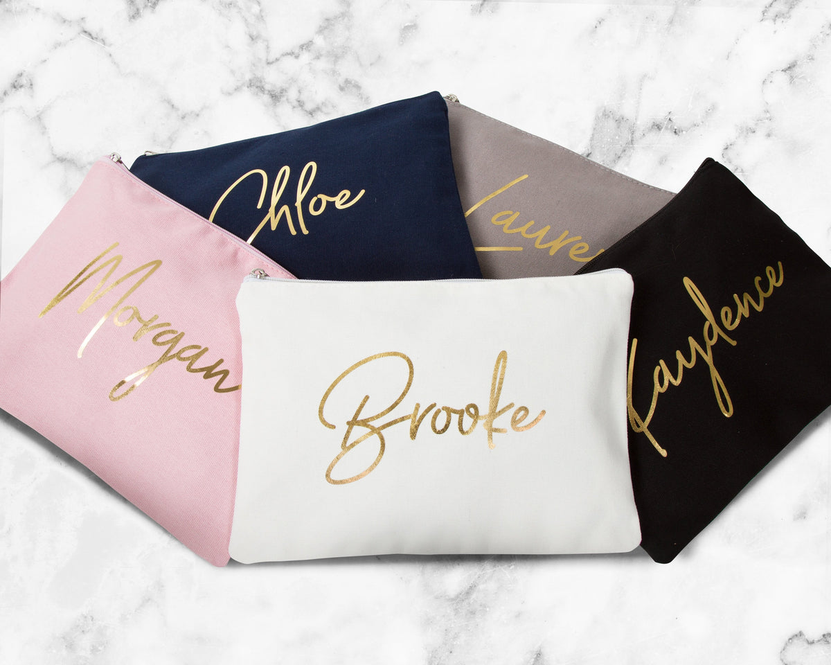 The Catch-All Canvas Zip Pouch