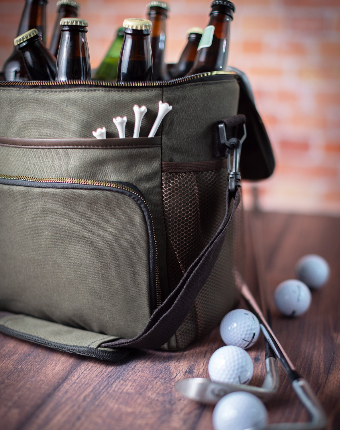 12 Bottle Soft-Sided Canvas Beer Cooler