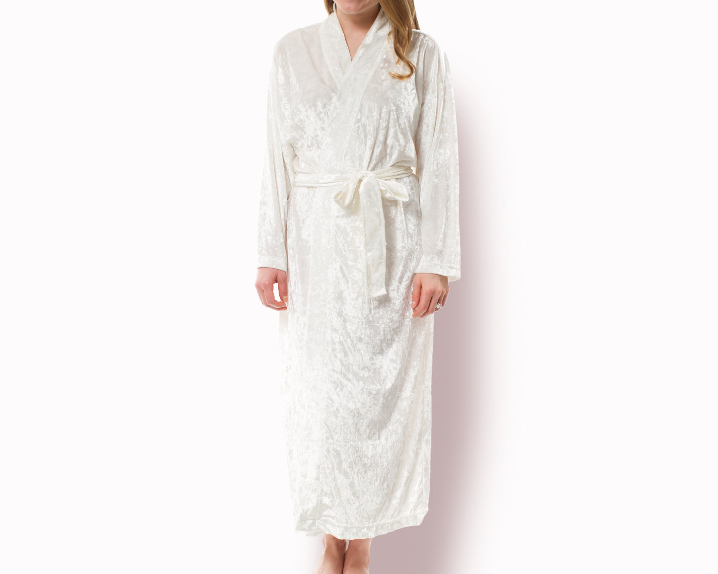 The Velvet Hour Crushed Velvet Robe — personalized velvet robe