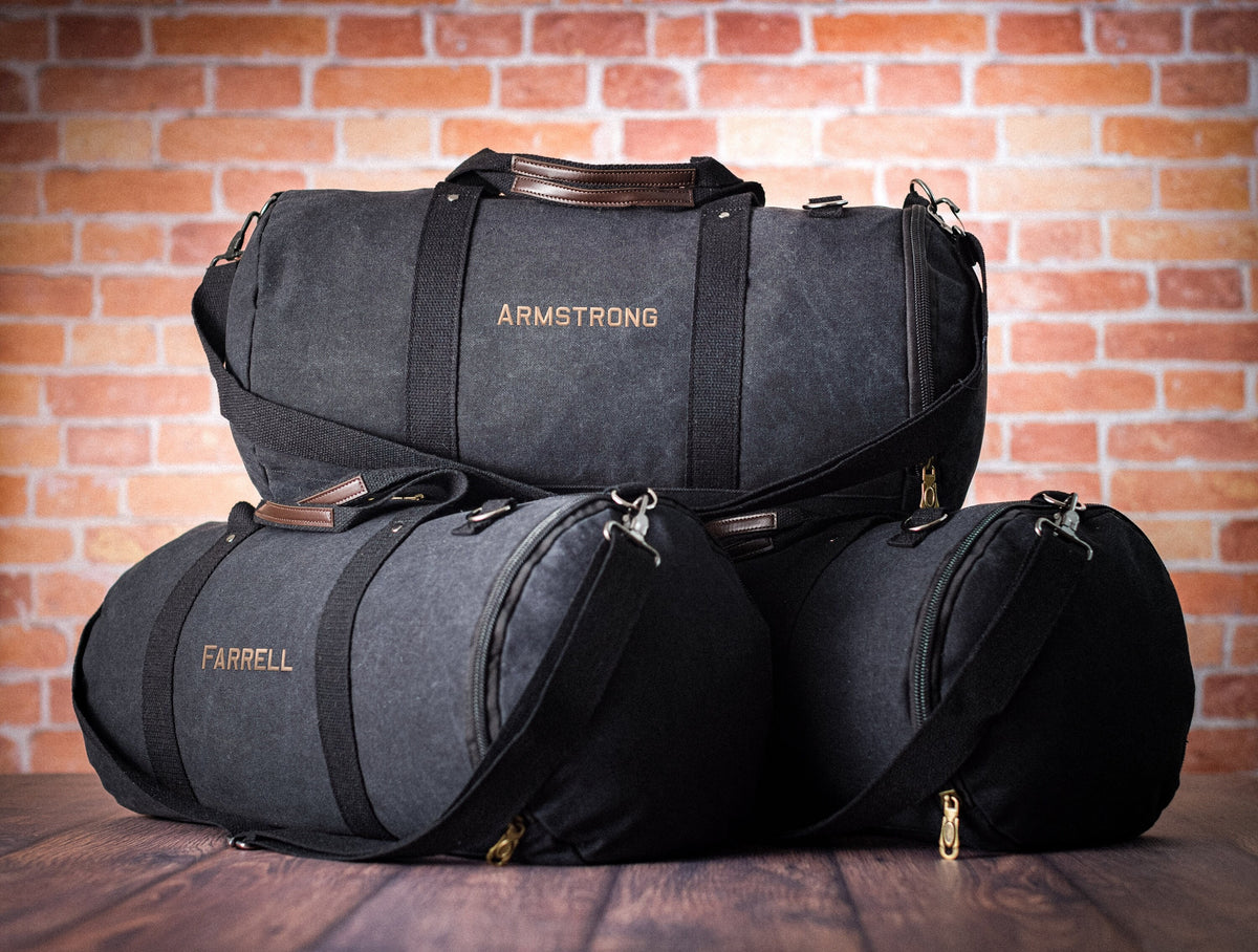 Personalized Duffle Bag With Shoe Pocket