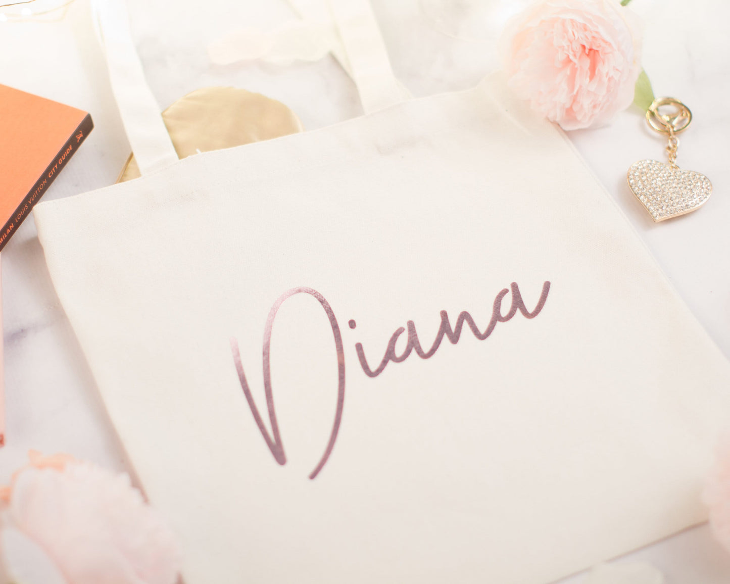 The Corner Store Canvas Tote — personalized canvas tote bag