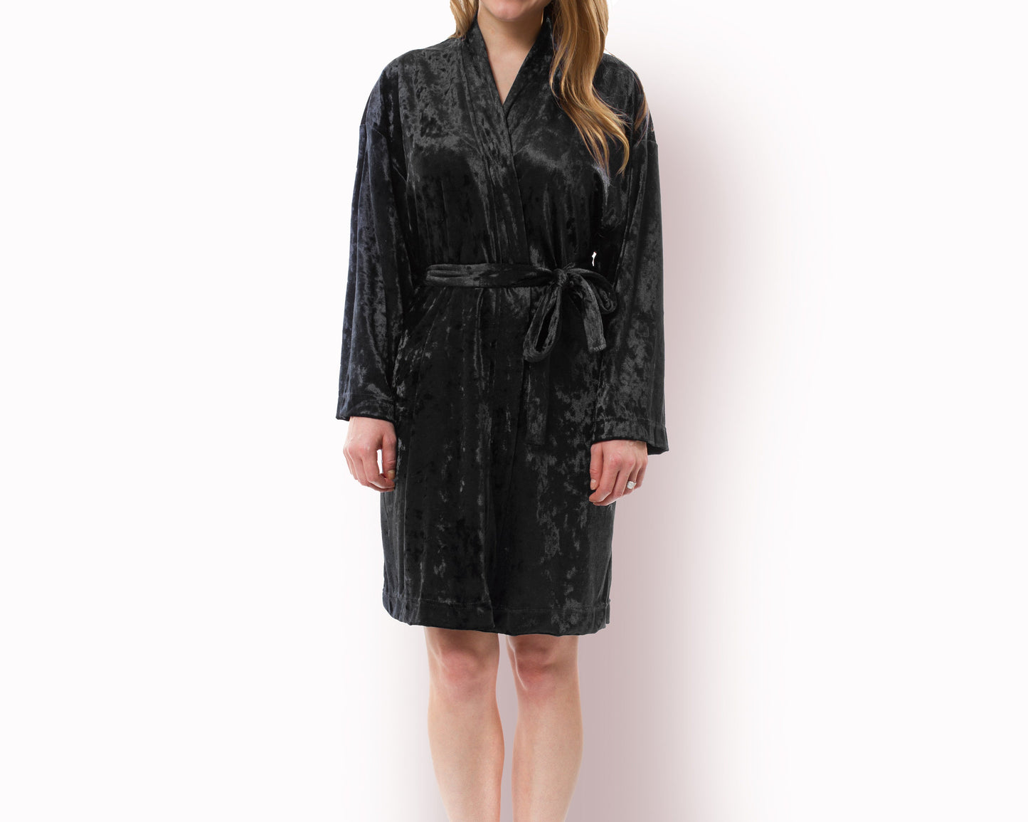 The Velvet Hour Crushed Velvet Robe — personalized velvet robe
