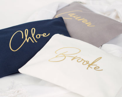 The Catch-All Canvas Zip Pouch