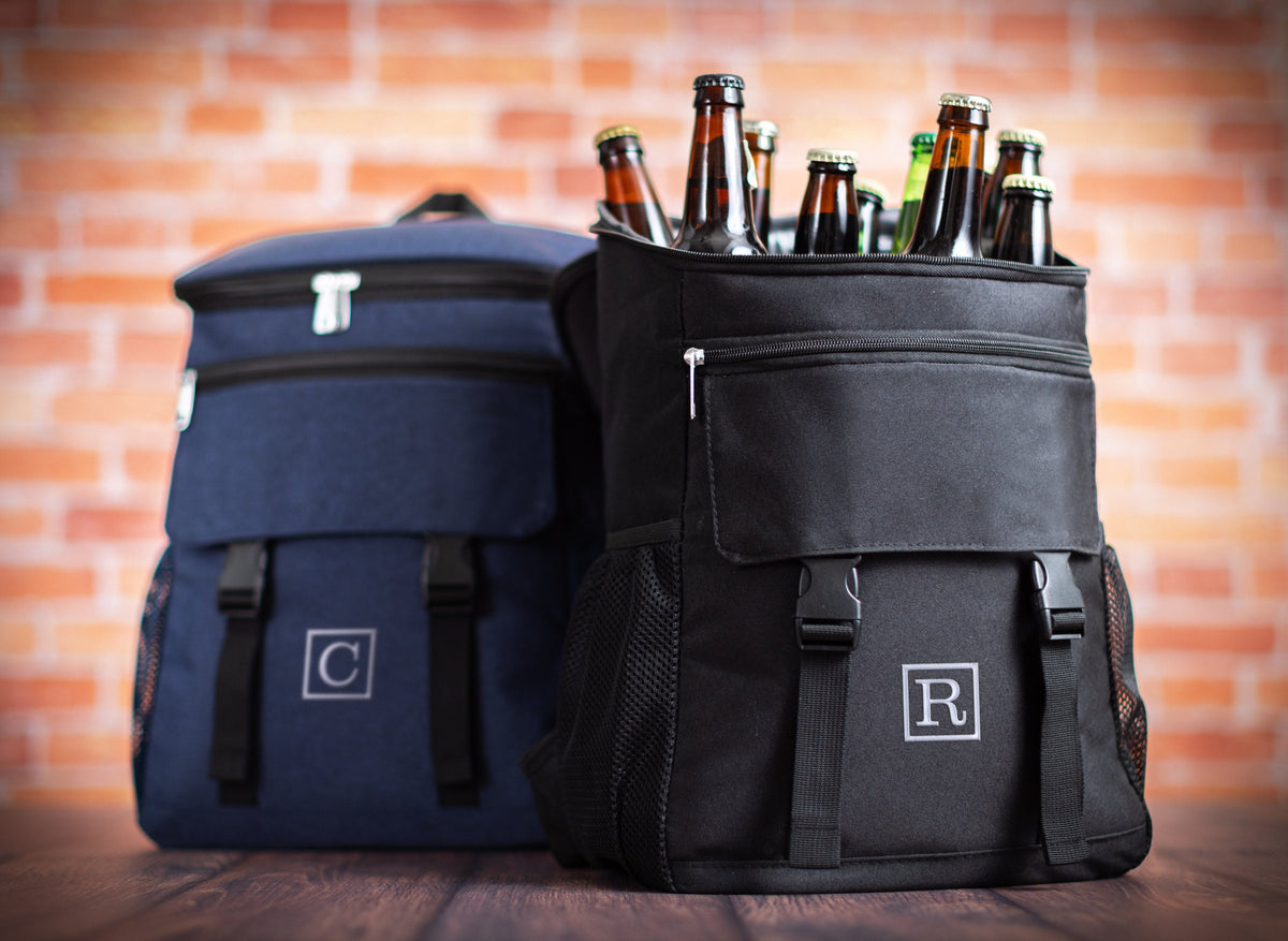 The Basecamp Large Cooler Backpack — personalized 24-can cooler backpack