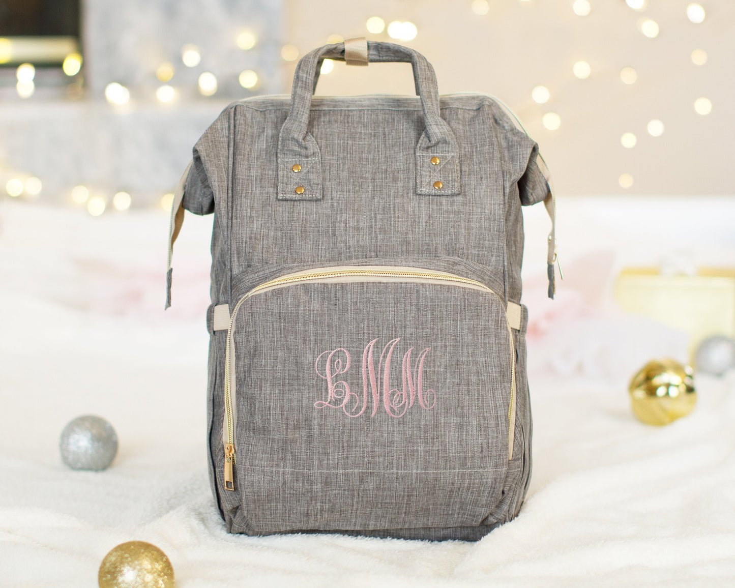 The Nursery Run Diaper Backpack — personalized diaper bag backpack