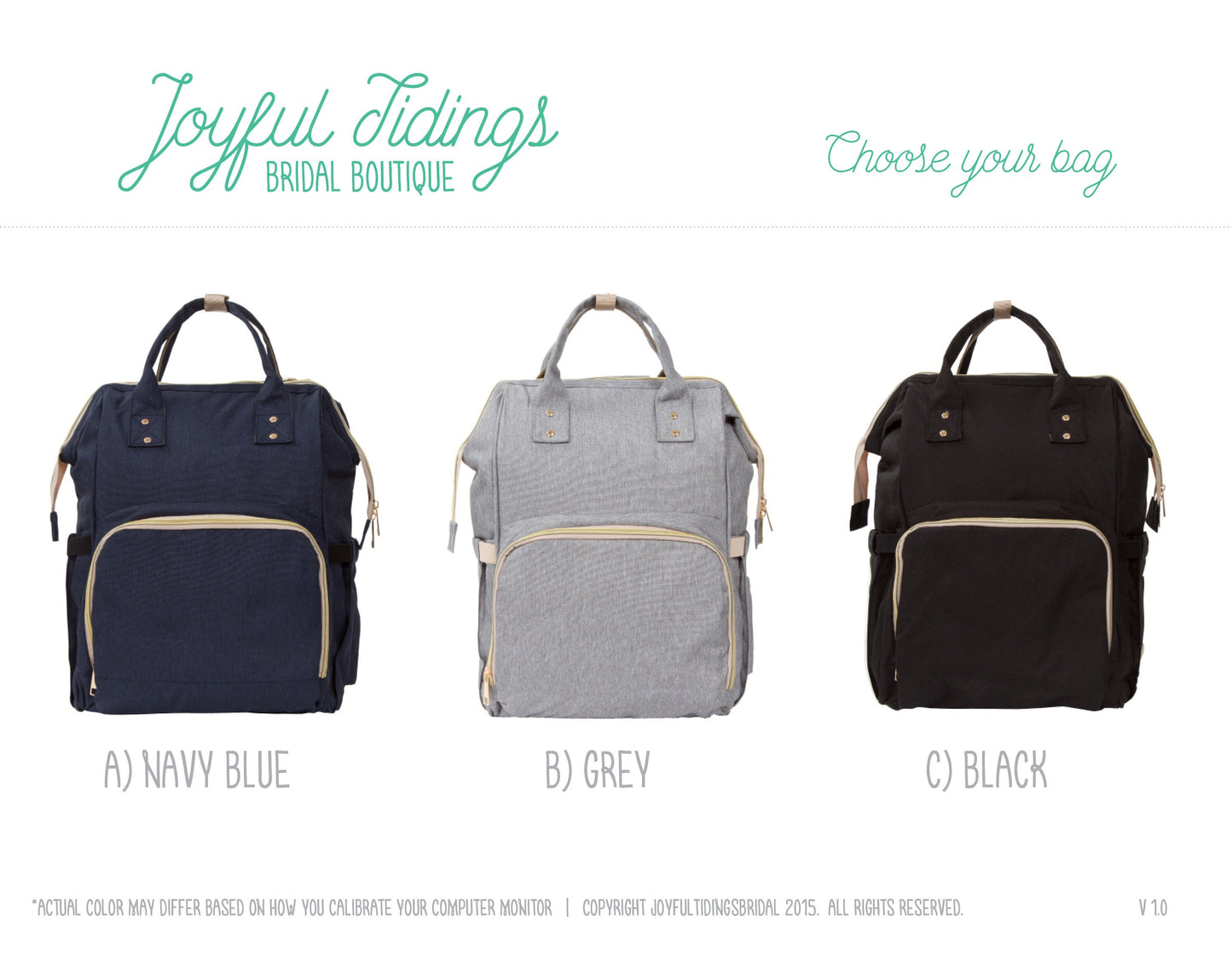 The Nursery Run Diaper Backpack — personalized diaper bag backpack