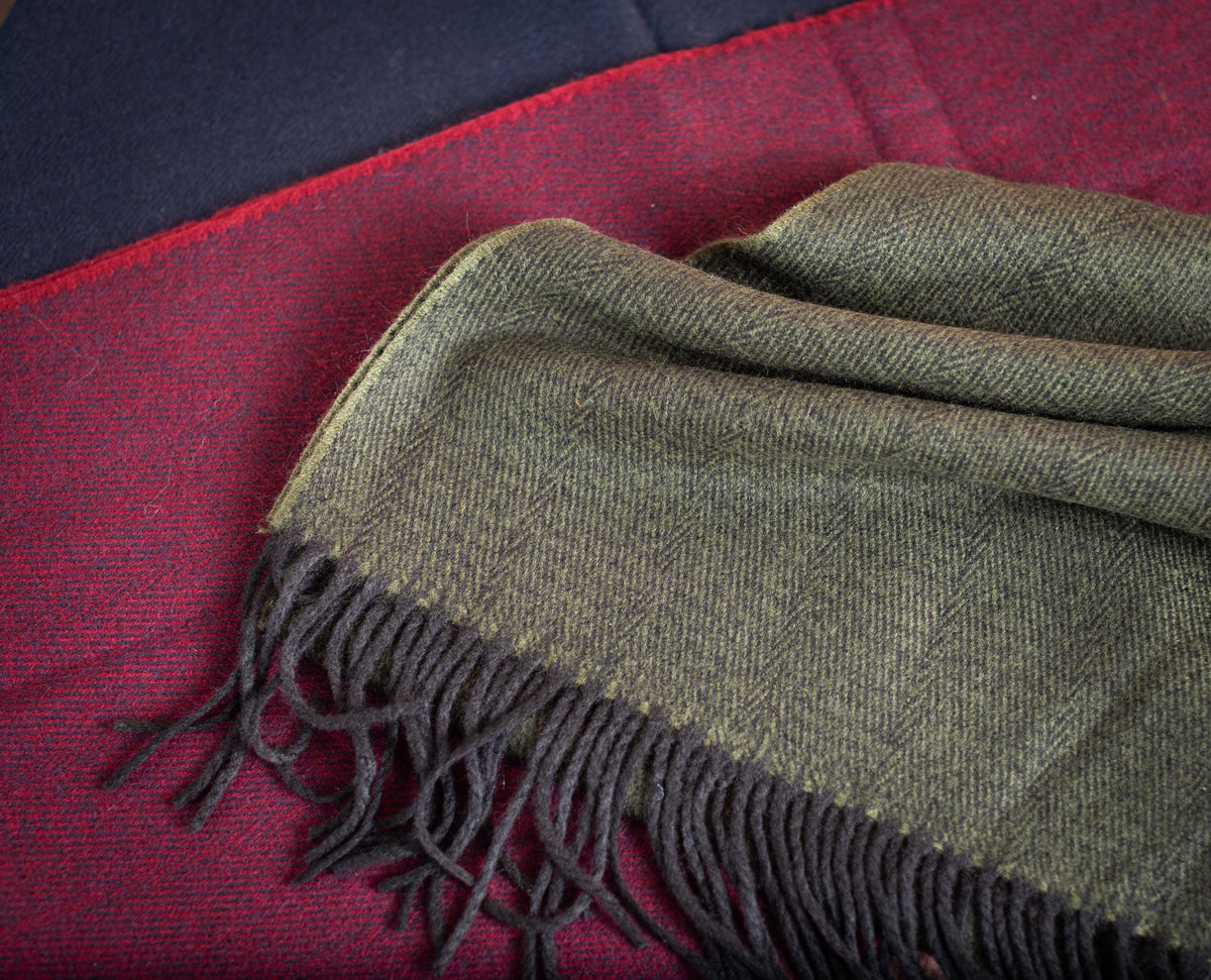 The Overcoat Men's Dress Scarf — personalized men's dress scarf