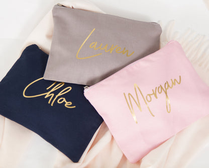 The Catch-All Canvas Zip Pouch