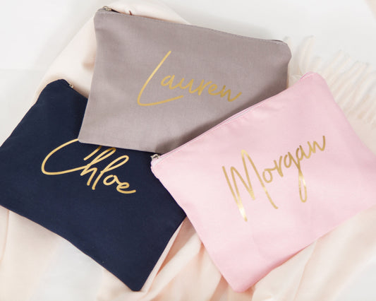 The Catch-All Canvas Zip Pouch