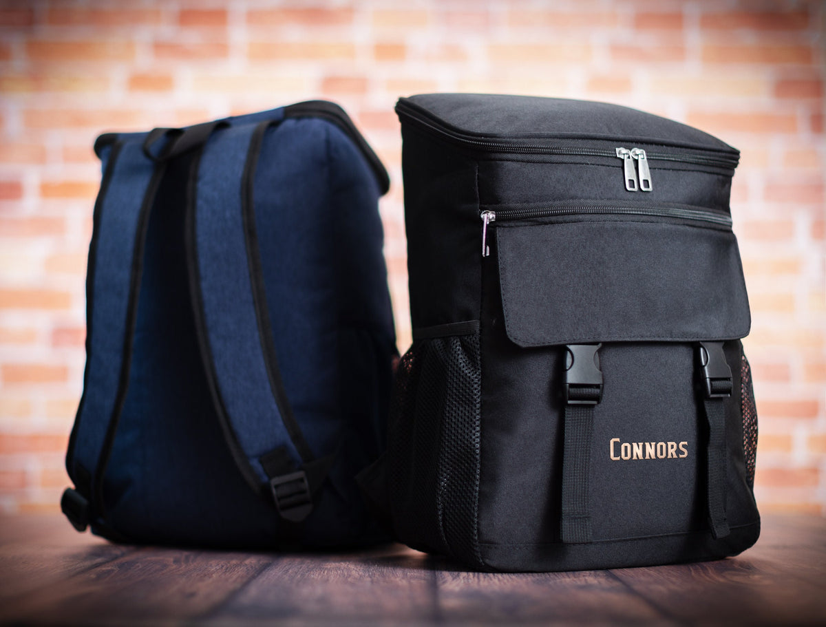 The Basecamp Large Cooler Backpack — personalized 24-can cooler backpack