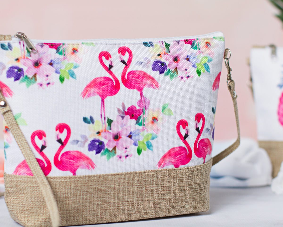 The Poolside Crossbody Cosmetic Bag — personalized crossbody cosmetic bag