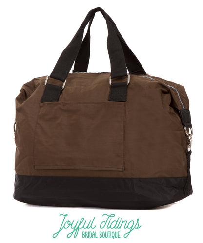 The Fishing Trip Nylon Travel Duffle — personalized nylon duffle bag