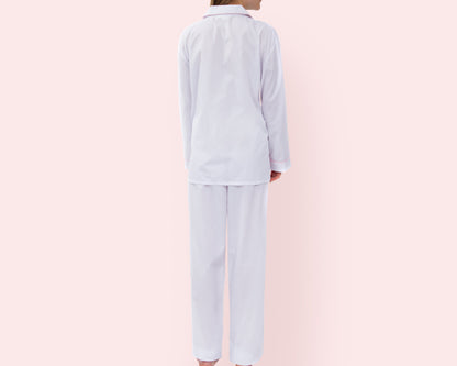 The Slumber Party Women's Woven Pajama Set — personalized women's pajama set