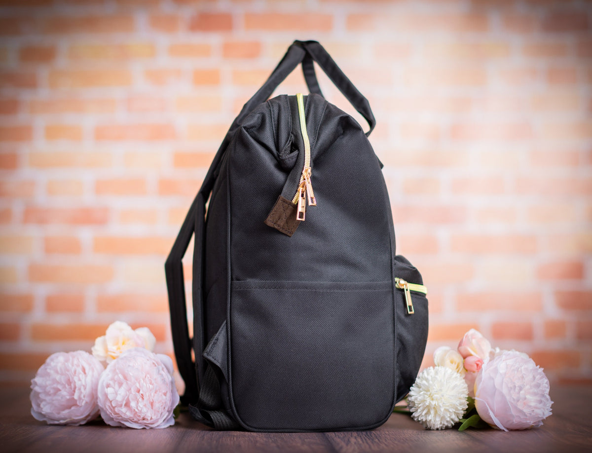 The Night Shift Structured Backpack — personalized nurse backpack