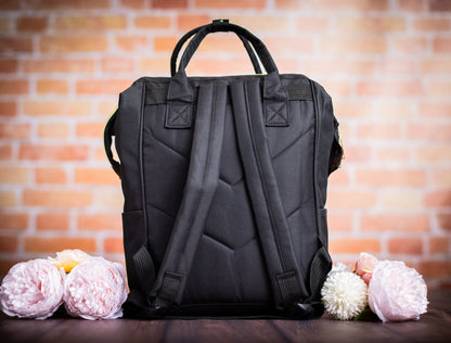 The Night Shift Structured Backpack — personalized nurse backpack