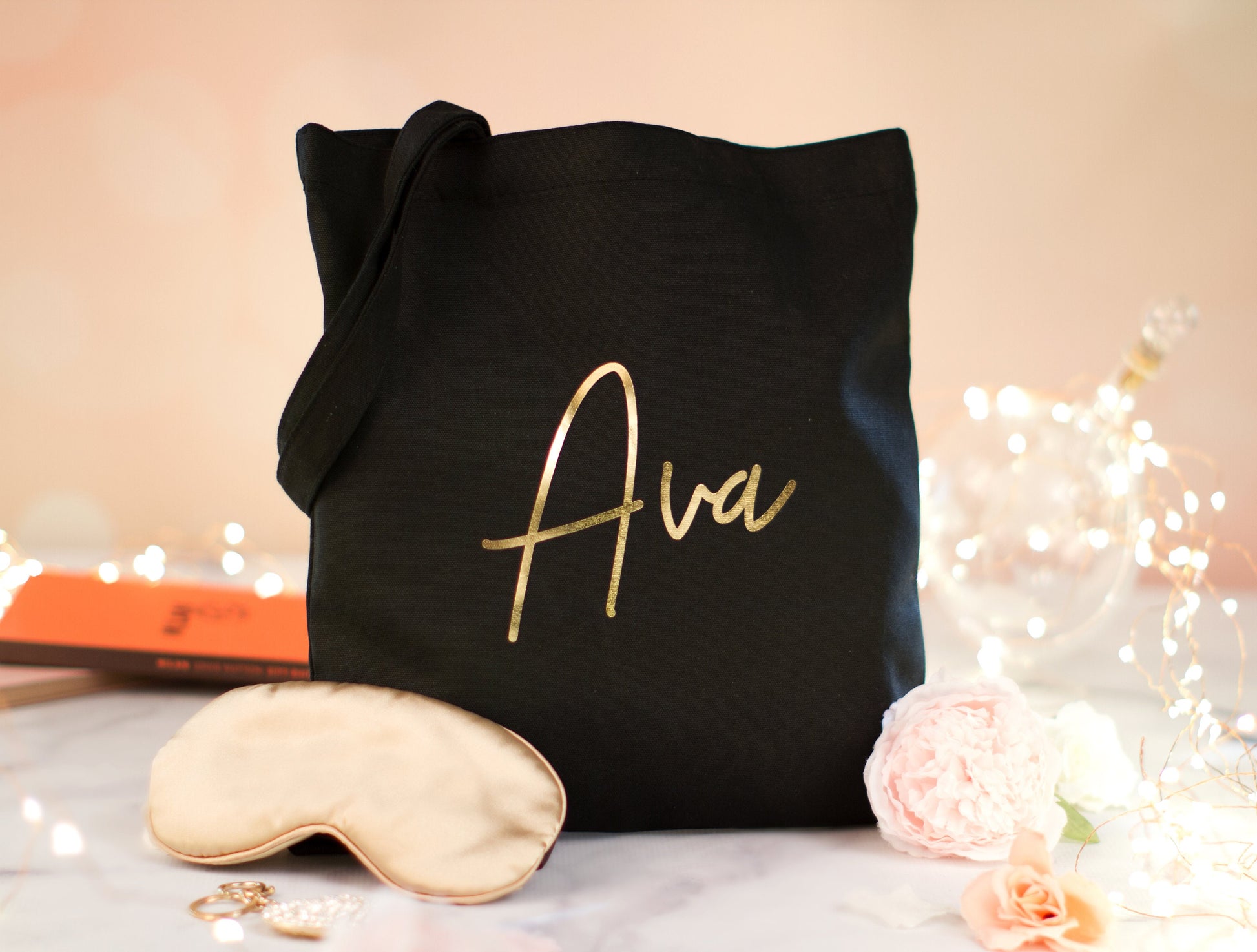 The Corner Store Canvas Tote — personalized canvas tote bag