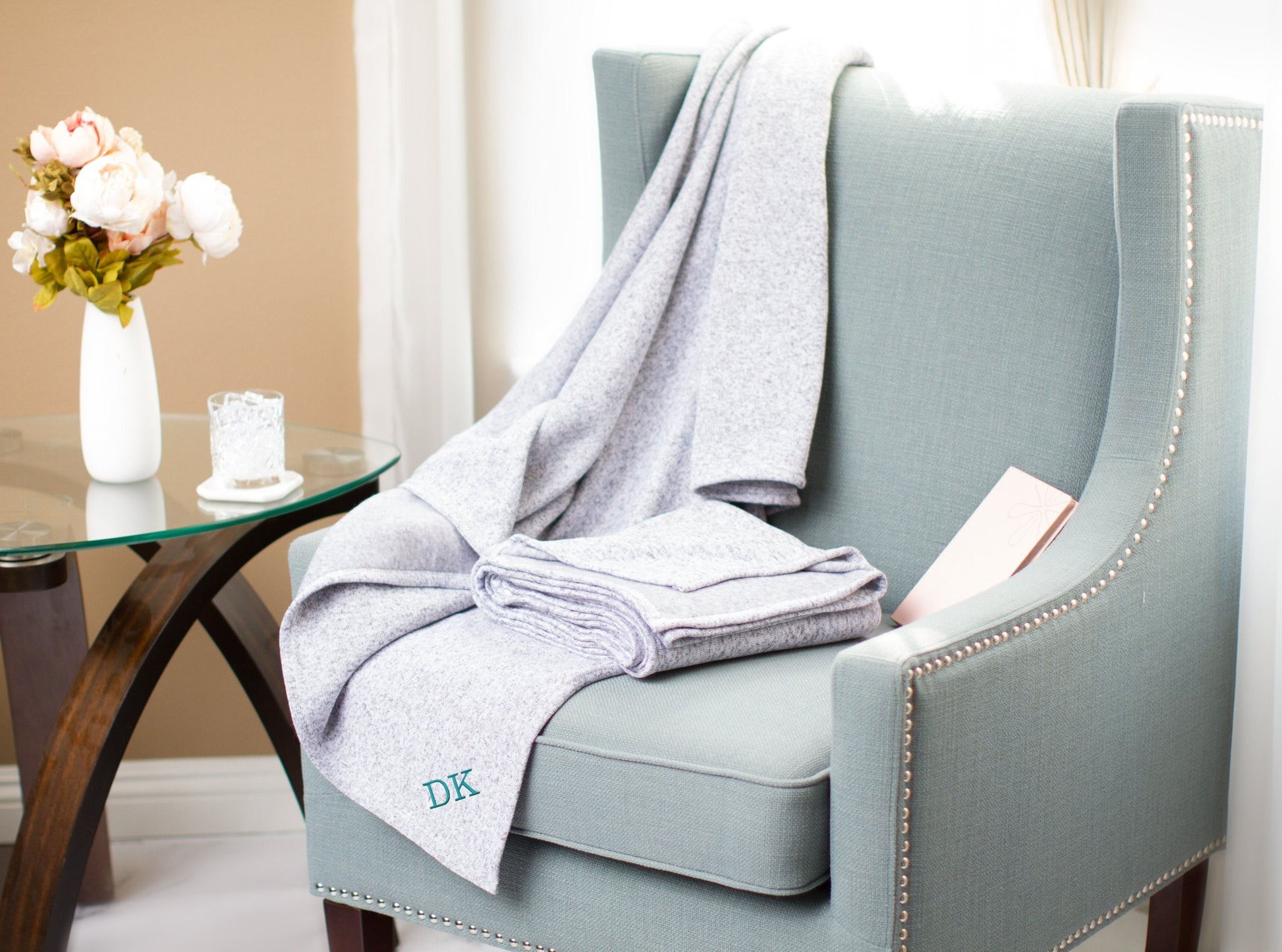 The Sweater Weather Knit Blanket — personalized sweater knit blanket