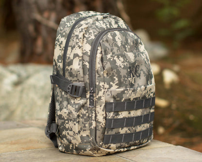 The Recess Canvas Camo Backpack — personalized camo backpack