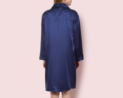 The Sleep-In Satin Nightshirt — personalized satin nightshirt
