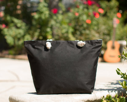 The Souvenir Printed Beach Tote — personalized printed beach tote
