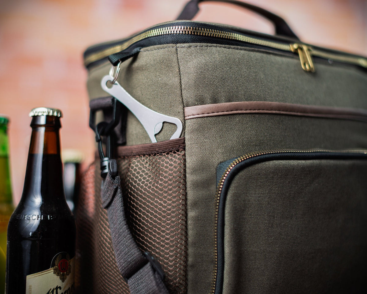 12 Bottle Soft-Sided Canvas Beer Cooler