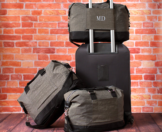 The Fishing Trip Nylon Travel Duffle — personalized nylon duffle bag