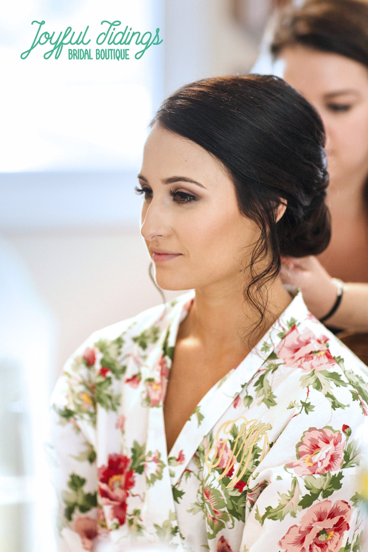 Floral Print Pure Cotton Bridesmaid Robes
