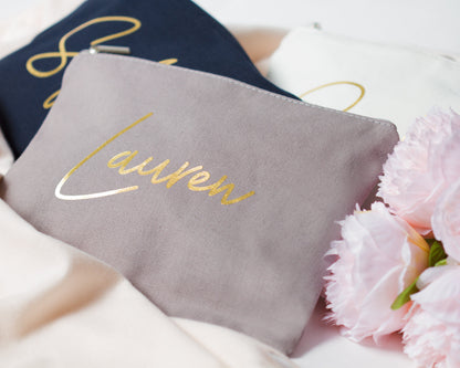 The Catch-All Canvas Zip Pouch