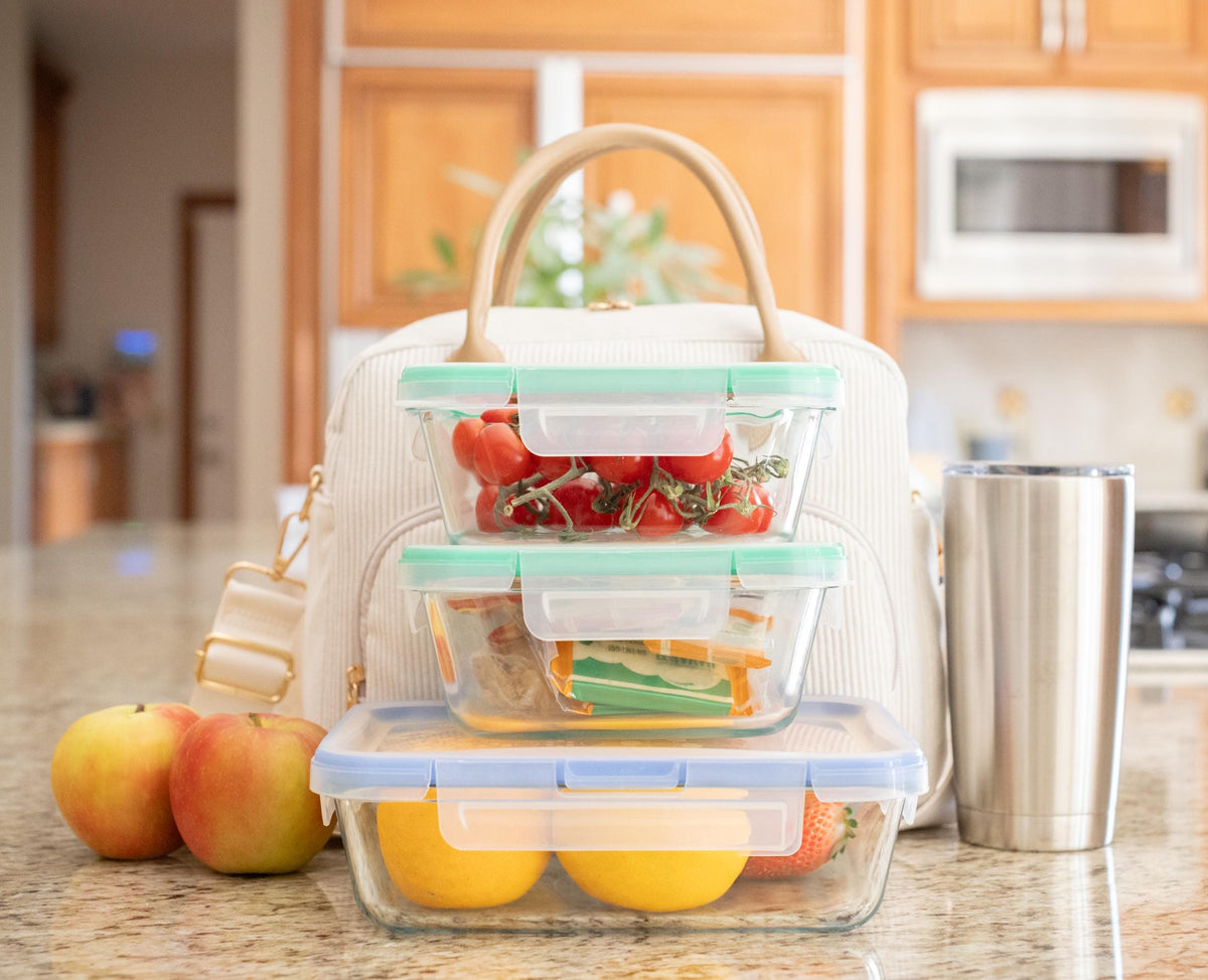 Luxe Corduroy Lunch Cooler Tote