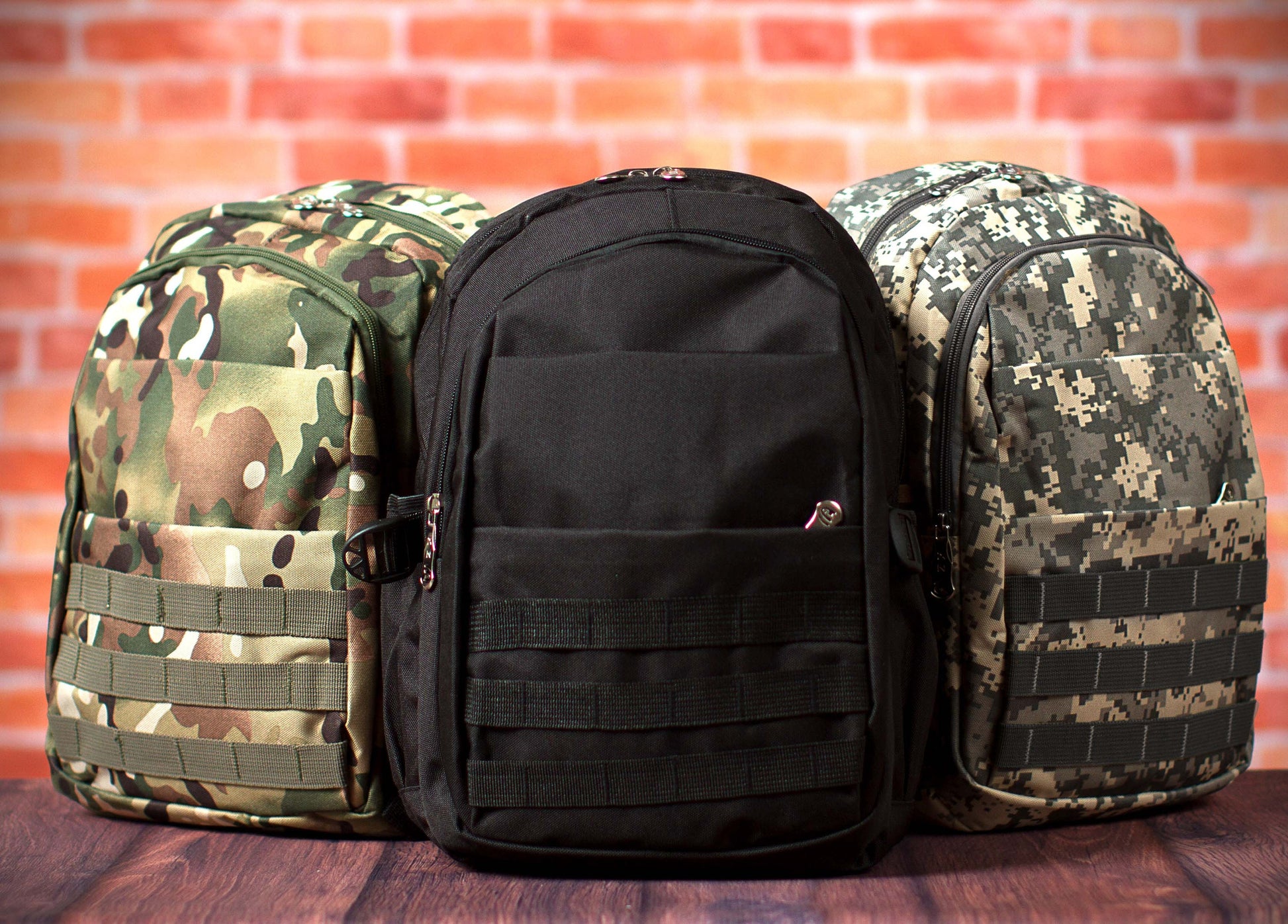 The Recess Canvas Camo Backpack — personalized camo backpack