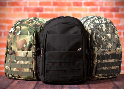 The Recess Canvas Camo Backpack — personalized camo backpack