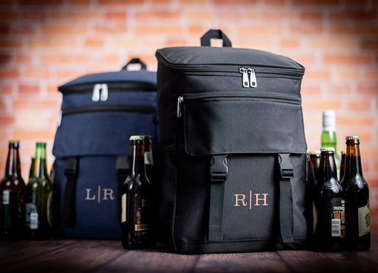 The Basecamp Large Cooler Backpack — personalized 24-can cooler backpack