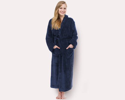 The Homebody Hooded Fleece Robe — personalized hooded fleece robe