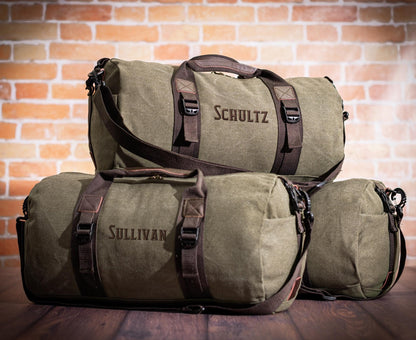 The Resolute Heavy-Duty Canvas Weekender Duffle