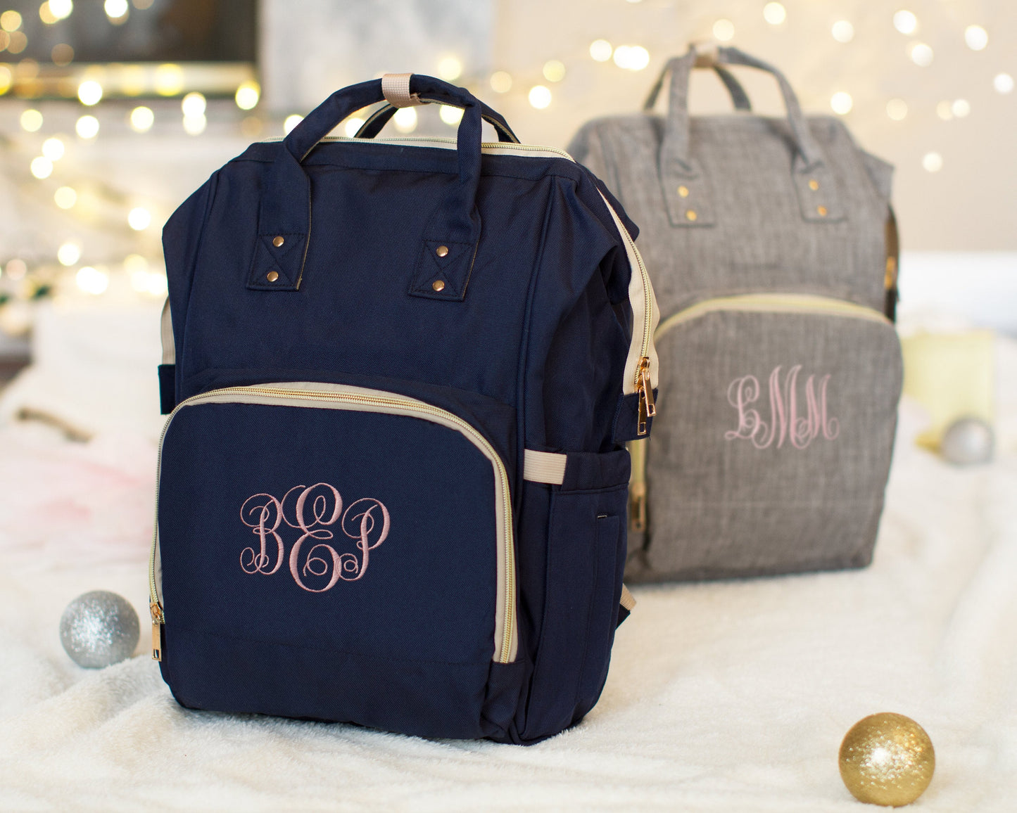 The Nursery Run Diaper Backpack — personalized diaper bag backpack