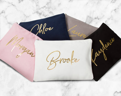 The Catch-All Canvas Zip Pouch