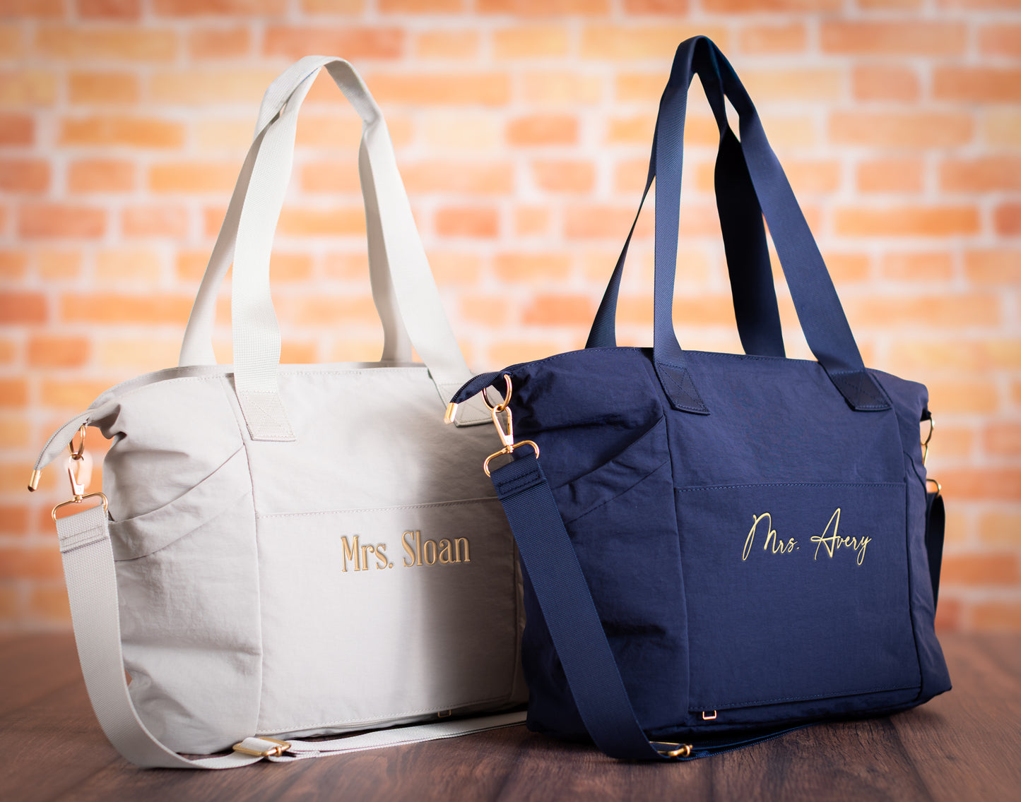 Custom Name Nurse Work Tote with Laptop Sleeve
