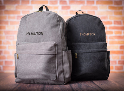 The Commuter Canvas Backpack