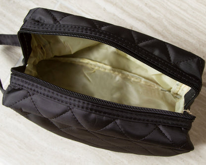 The Touch-Up Quilted Makeup Bag — personalized quilted makeup pouch