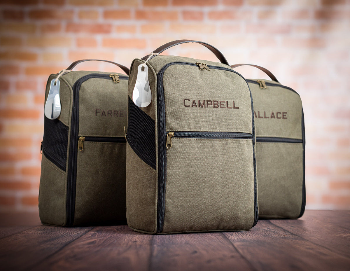 Smart Dry Canvas Golf Shoe Bag