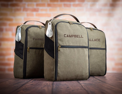 Smart Dry Canvas Golf Shoe Bag