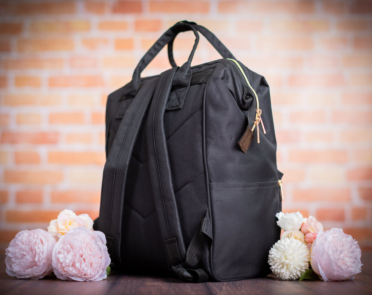 The Night Shift Structured Backpack — personalized nurse backpack