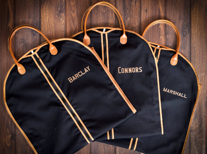 Custom Name Multi-Suit Canvas Suit Bag
