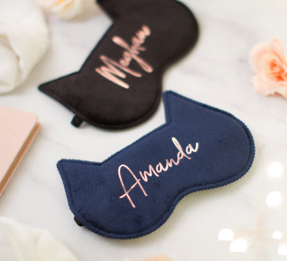 The Cat Nap Kitty Sleep Mask — personalized kitty sleep mask
