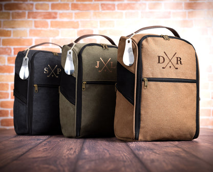 Smart Dry Canvas Golf Shoe Bag