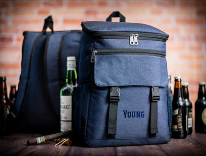 The Basecamp Large Cooler Backpack — personalized 24-can cooler backpack