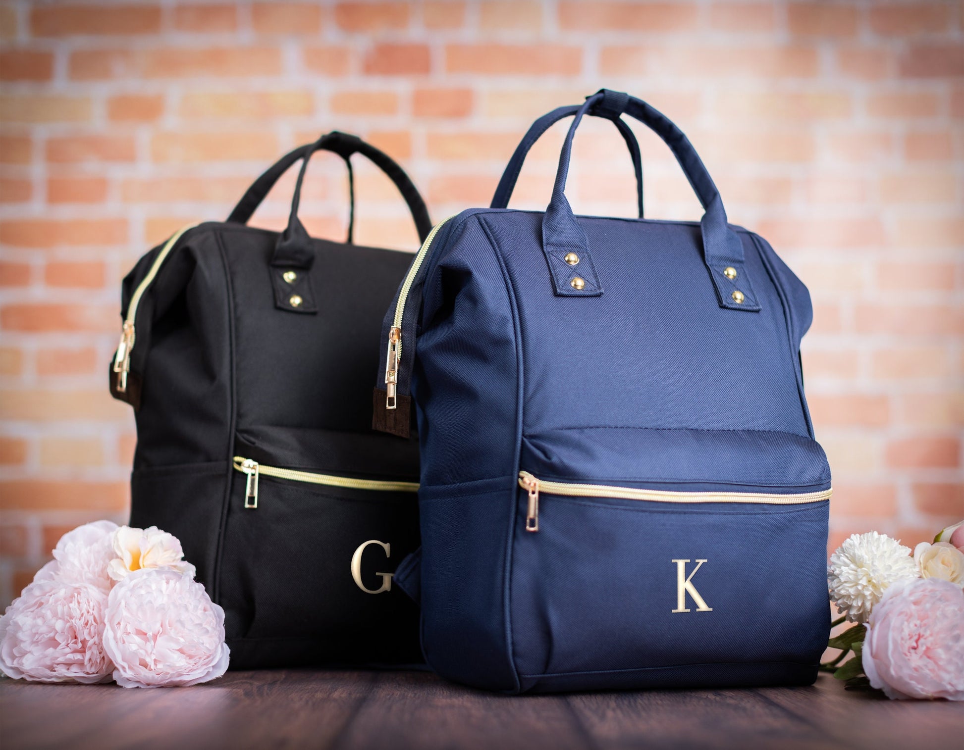 The Night Shift Structured Backpack — personalized nurse backpack