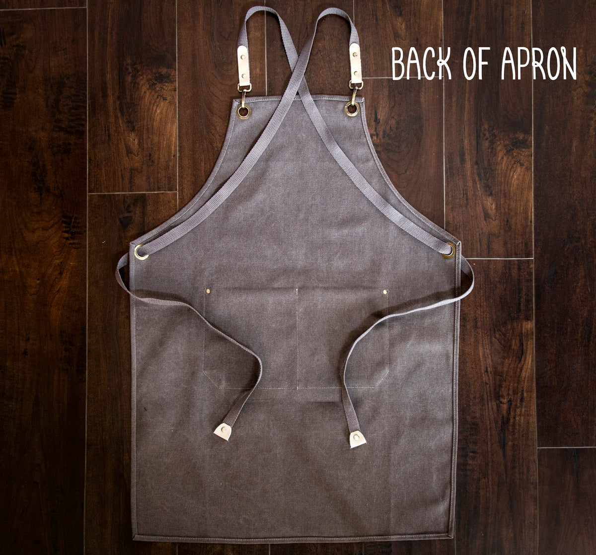The Line Cook Cotton Apron — personalized cotton canvas apron