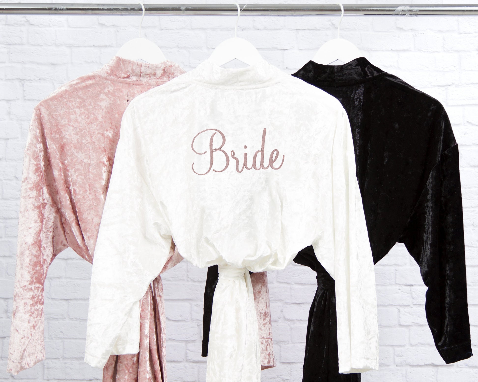 The Velvet Hour Crushed Velvet Robe — personalized velvet robe