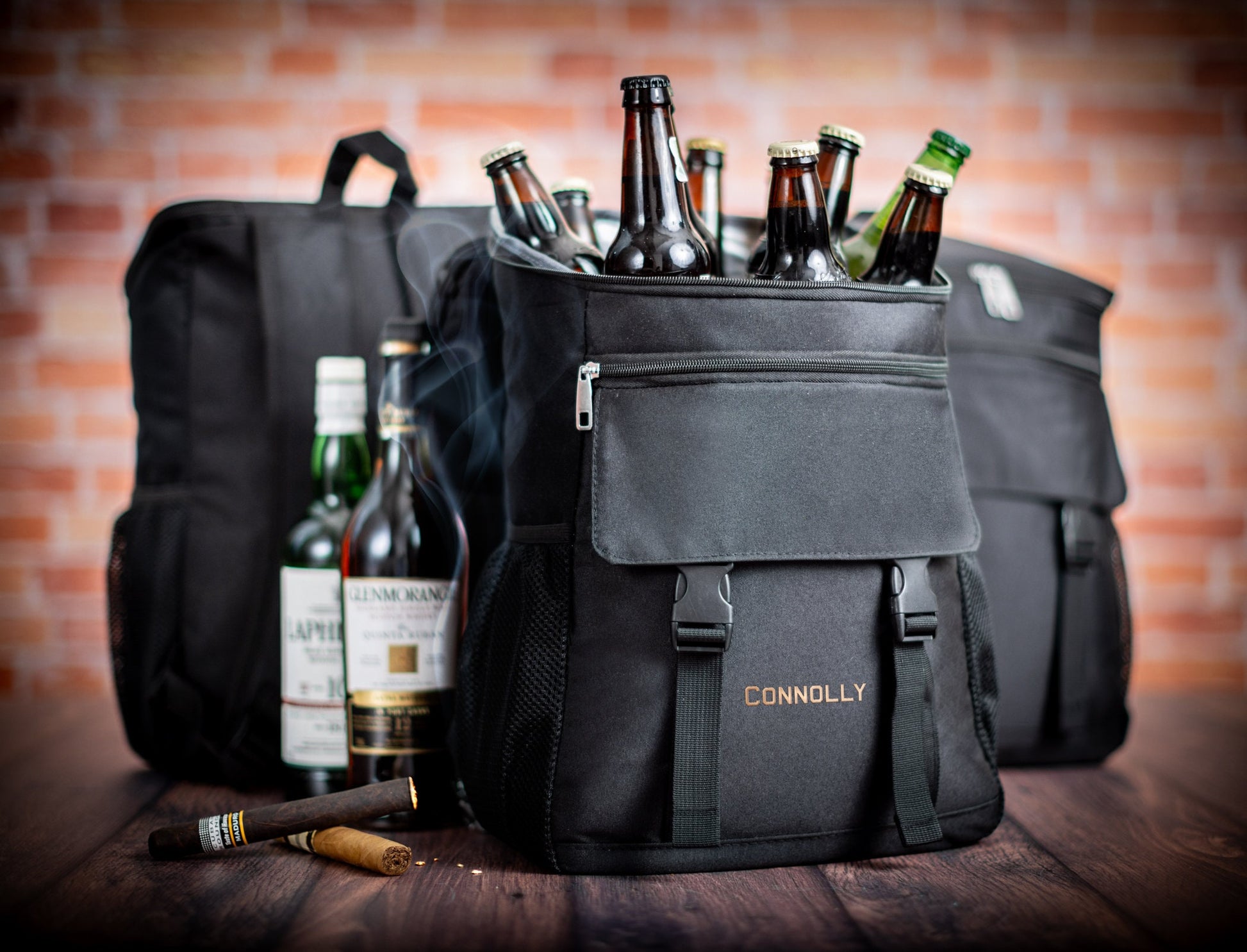 The Basecamp Large Cooler Backpack — personalized 24-can cooler backpack
